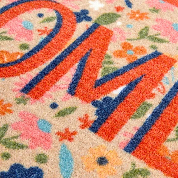 Floral Doormat Washable - Marvel, Recycled