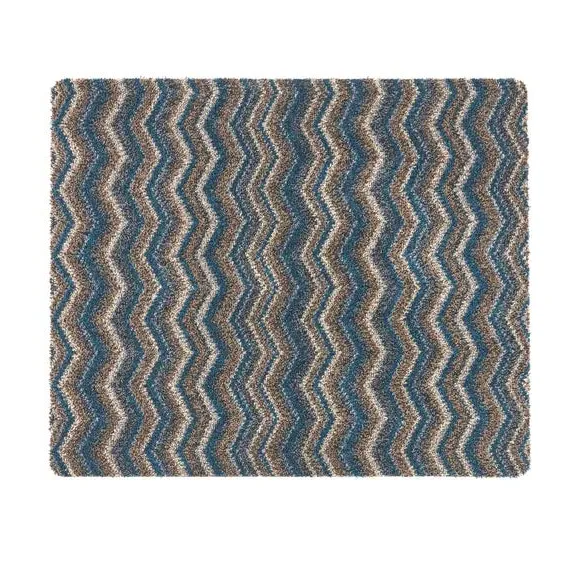 Doormat Anti-Slip - Indigo, Recycled Cotton