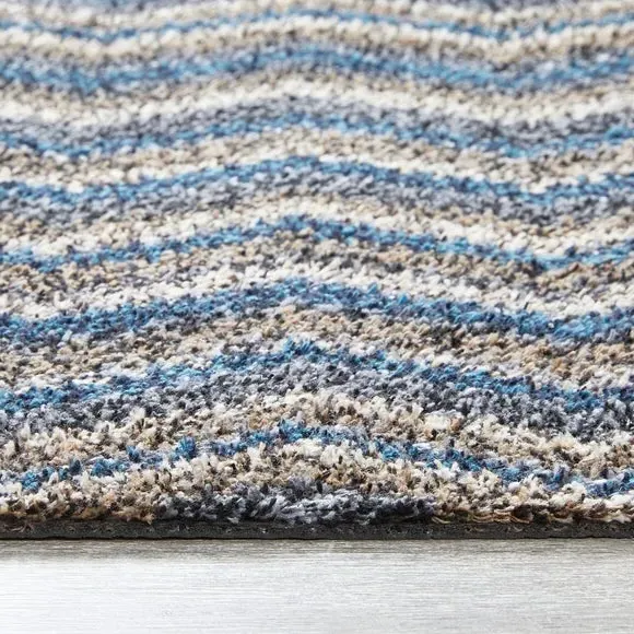Doormat Anti-Slip - Purple, Recycled Cotton