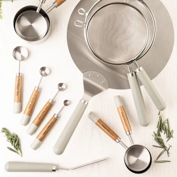 4-Piece Measuring Cup Set - Multicolor, Steel