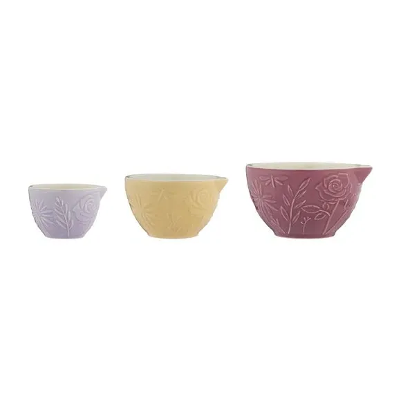 3-Piece Measuring Cup Set - Multicolor