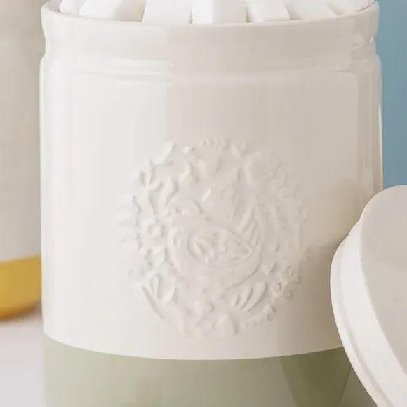 Large Storage Jar with Airtight Lid - Stoneware