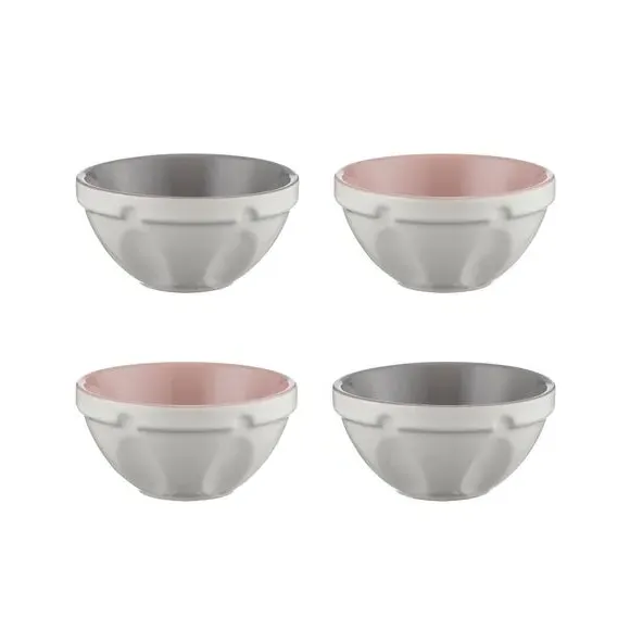 Set of 4 Mini Bowls - Cream, Stoneware image