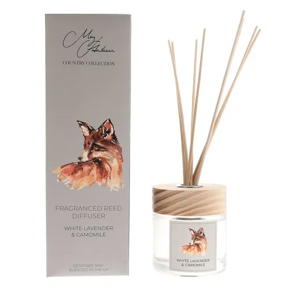 150ml Reed Diffuser with Fox Design - Clear image