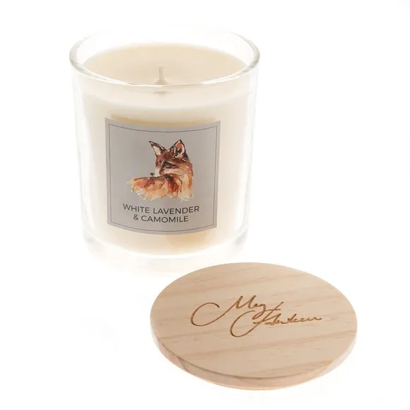 Fox Design Candle - Natural, Soy Wax