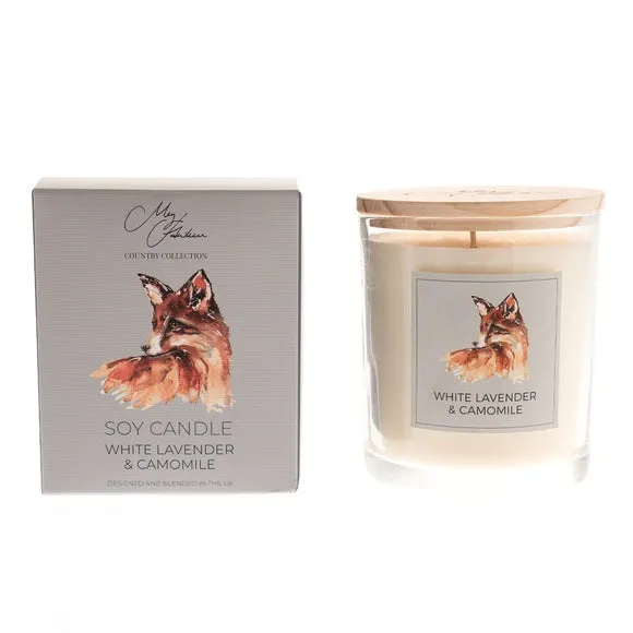 Fox Design Candle - Natural, Soy Wax image