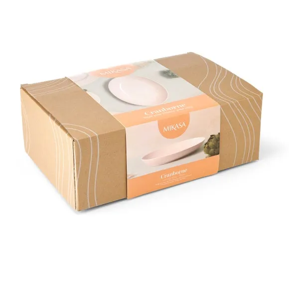 Oval Serving Bowl - White, Ceramic