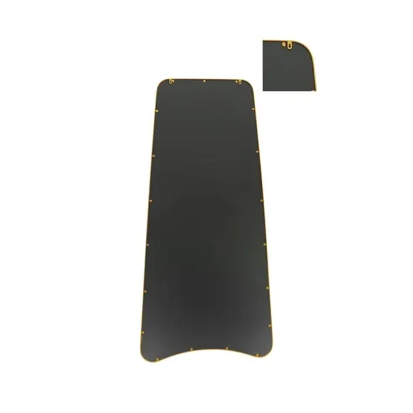 Abstract Wall Mirror Indoor Outdoor - Gold, Metal