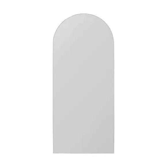 Arched Full Length Wall Mirror - Clear, Glass