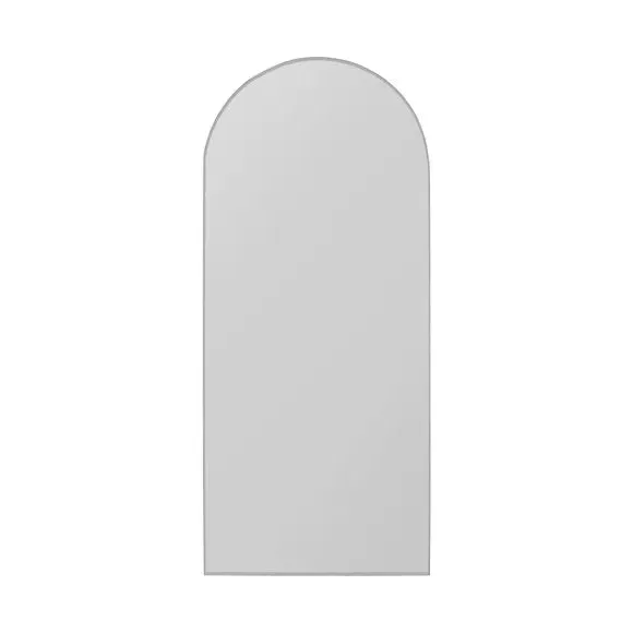 Arched Full Length Wall Mirror - Clear, Glass