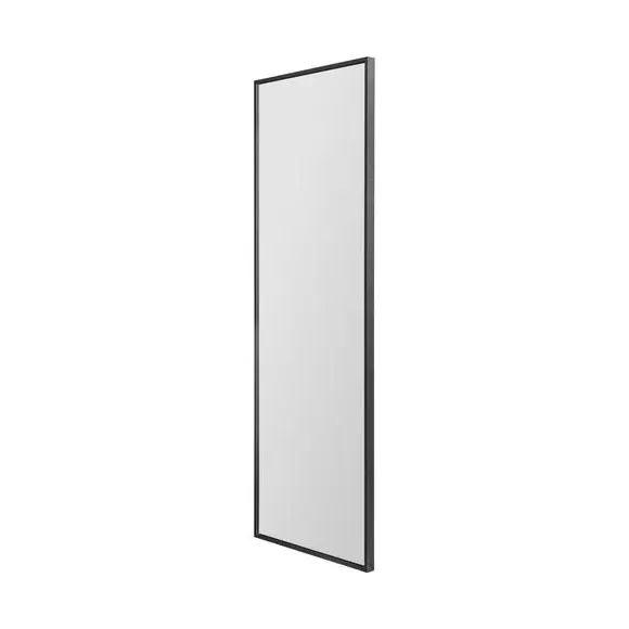 Full Length Wall Mirror - Black, Aluminium