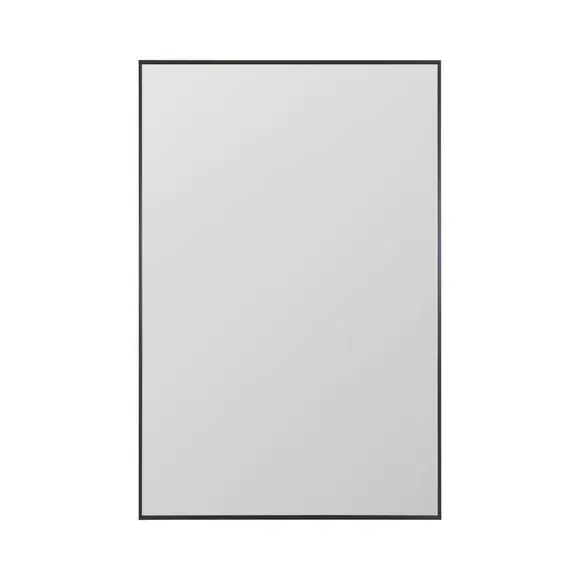 Full Length Wall Mirror - Black, Aluminium