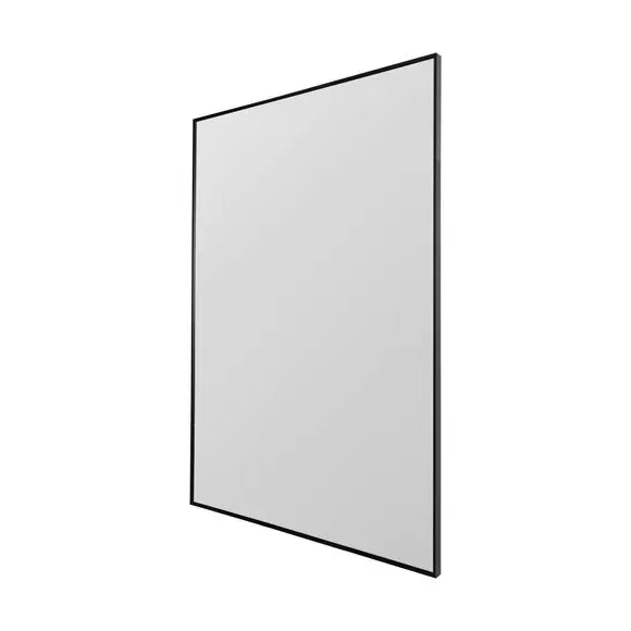 Full Length Wall Mirror - Black, Aluminium