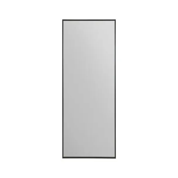 Full Length Wall Mirror - Black, Aluminium