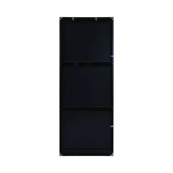 Full Length Wall Mirror - Black, Aluminium