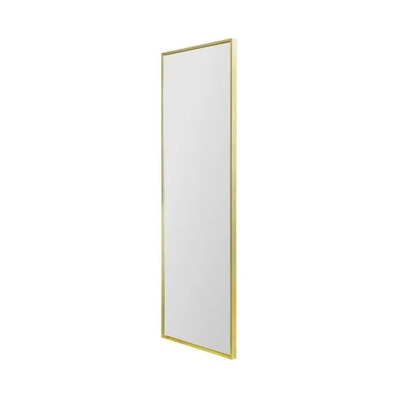 Full Length Wall Mirror - Gold, Aluminium