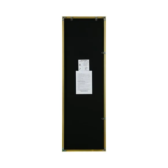 Full Length Wall Mirror - Gold, Aluminium