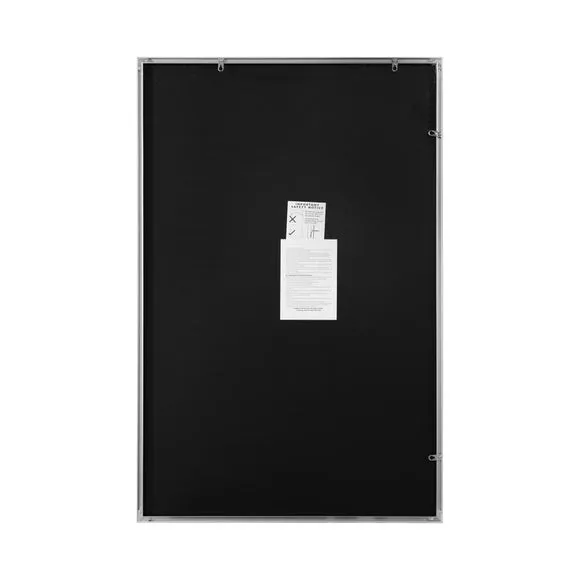 Full Length Wall Mirror - Silver, Aluminium