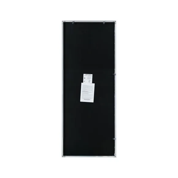 Full Length Wall Mirror - Silver, Aluminium