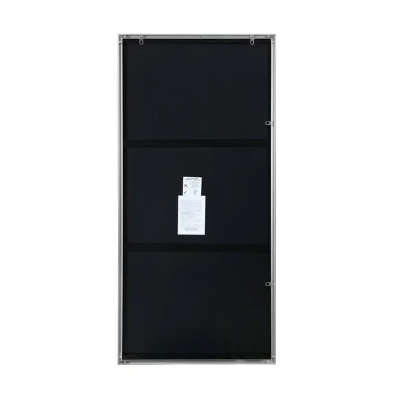 Full Length Wall Mirror - Silver, Aluminium