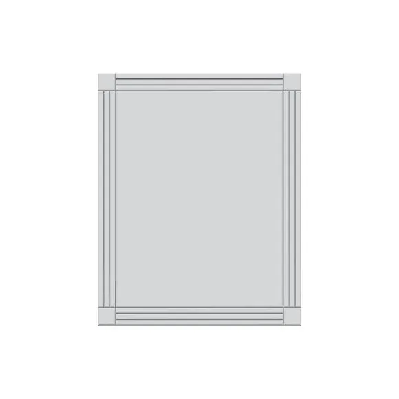 Loxley Wall Mirror with Triple Bevel - Glass