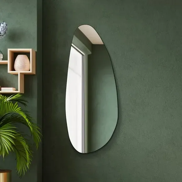 Organic Pond Wall Mirror - Clear, Glass image