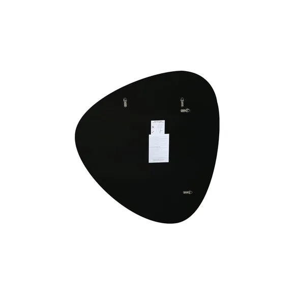 Pebble Wall Mirror Frameless - Black