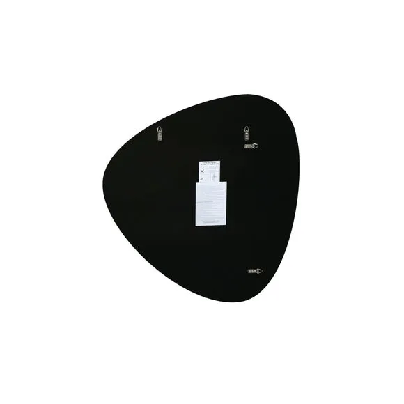 Pebble Wall Mirror Frameless - Black
