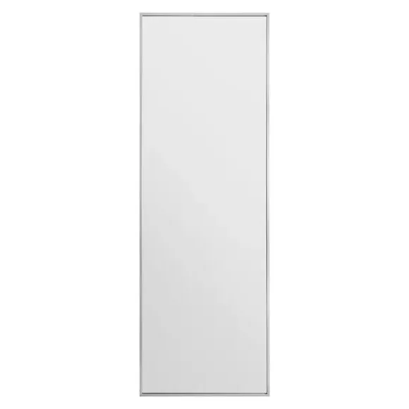 Rectangle Cheval Mirror Freestanding - Silver