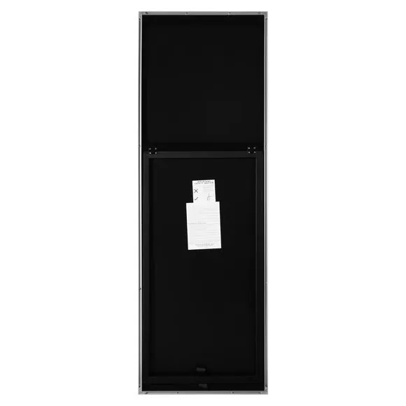 Rectangle Cheval Mirror Freestanding - Silver