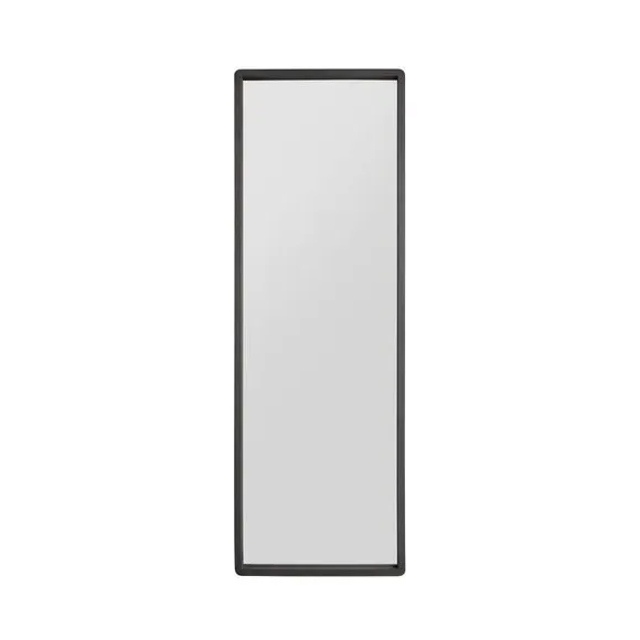 Rectangle Full Length Wall Mirror - Black, Oak