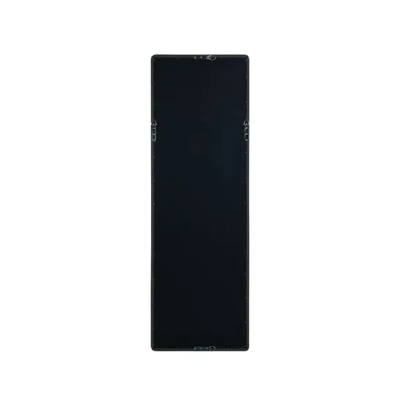 Rectangle Full Length Wall Mirror - Black, Oak