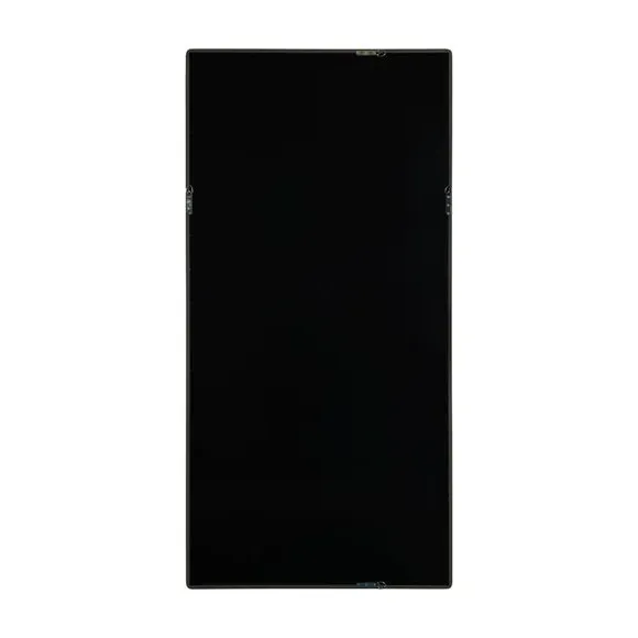Rectangle Full Length Wall Mirror - Black, Oak