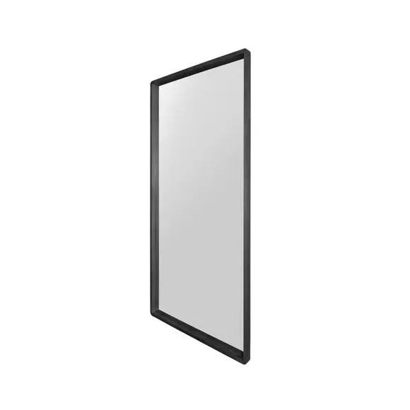 Rectangle Full Length Wall Mirror - Black, Oak