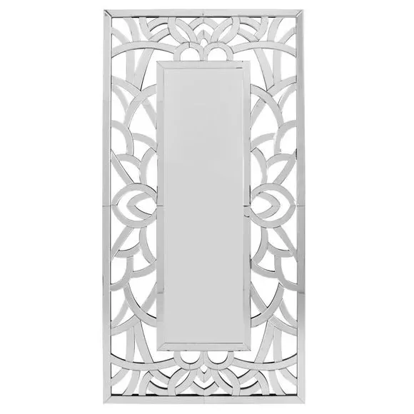Rectangle Full Length Wall Mirror - Clear Glass