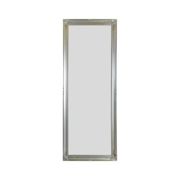 Rectangle Full Length Wall Mirror - Silver