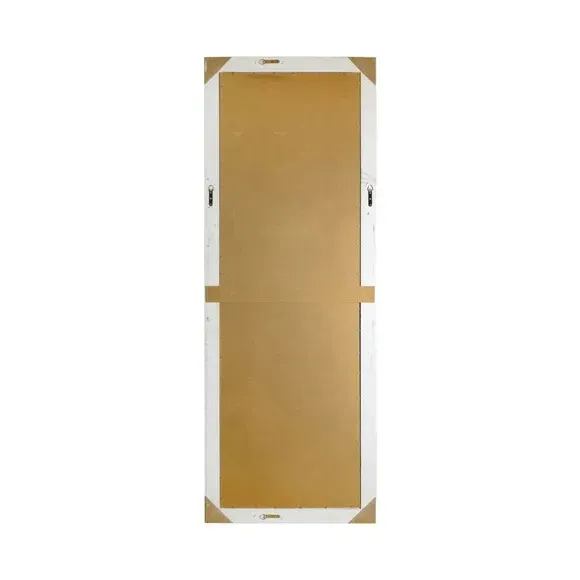 Rectangle Full Length Wall Mirror - Silver