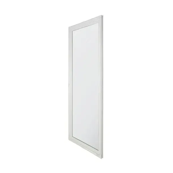 Rectangle Full Length Wall Mirror - White