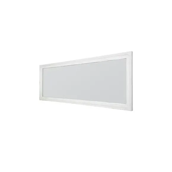 Rectangle Full Length Wall Mirror - White