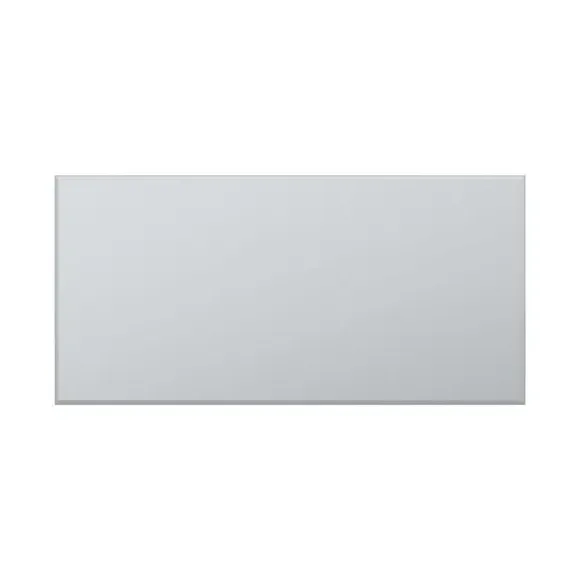 Rectangle Wall Mirror Frameless - Clear, Glass