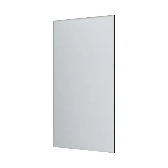 Rectangle Wall Mirror Frameless - Clear, Glass