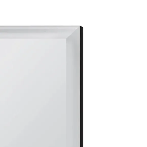 Rectangle Wall Mirror Frameless - Clear, Glass