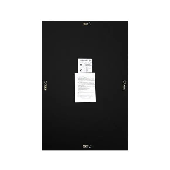 Rectangle Wall Mirror Frameless - Clear, Glass