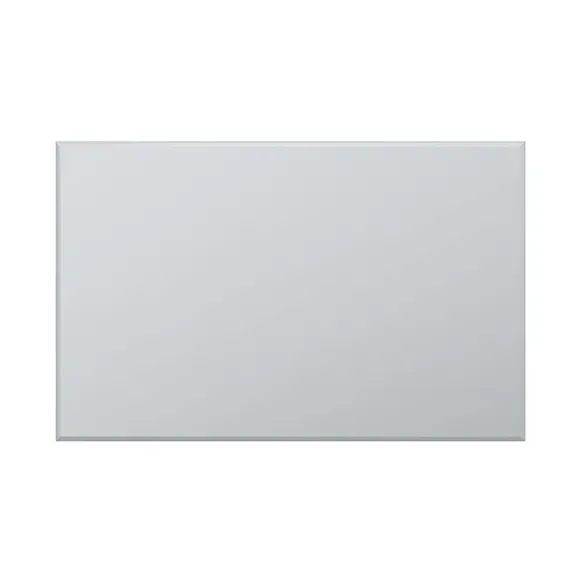 Rectangle Wall Mirror Frameless - Clear, Glass