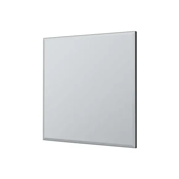 Rectangle Wall Mirror Frameless - Clear, Glass