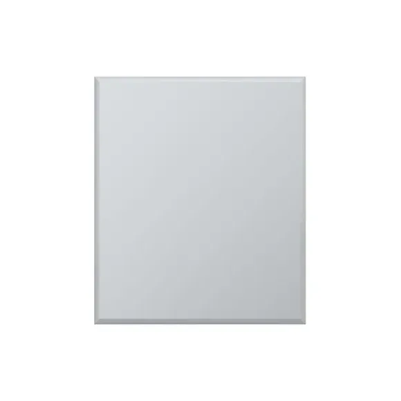 Rectangle Wall Mirror Frameless - Clear, Glass