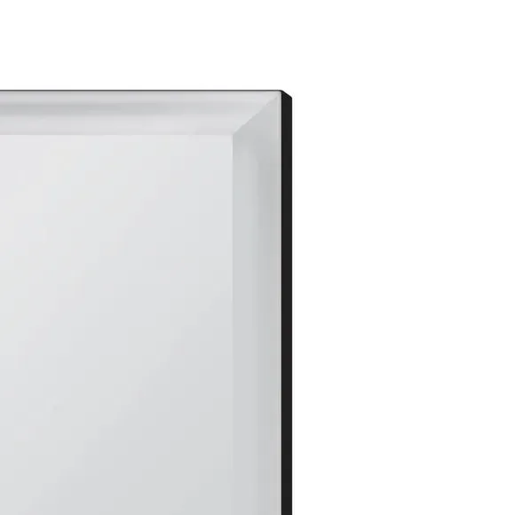 Rectangle Wall Mirror Frameless - Clear, Glass