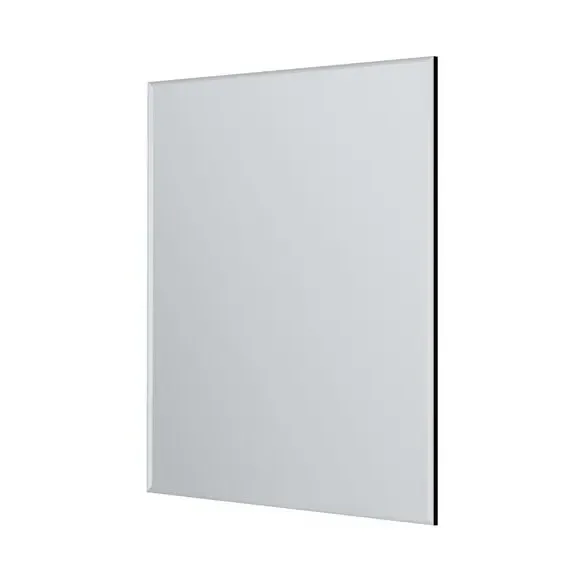 Rectangle Wall Mirror Frameless - Clear, Glass