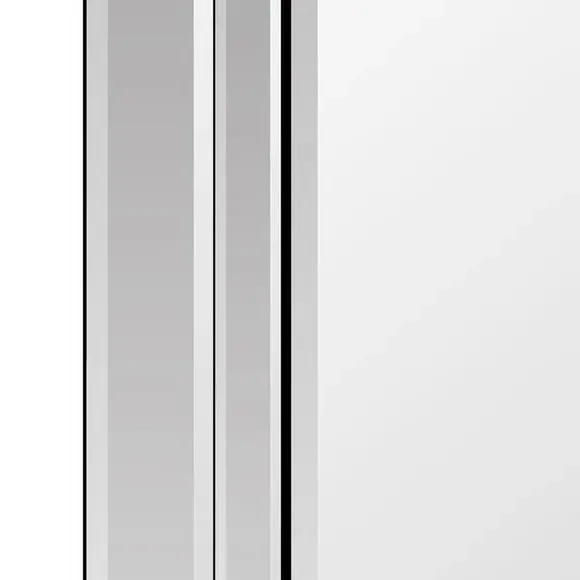 Rectangle Wall Mirror with Bevelled Edge - Glass