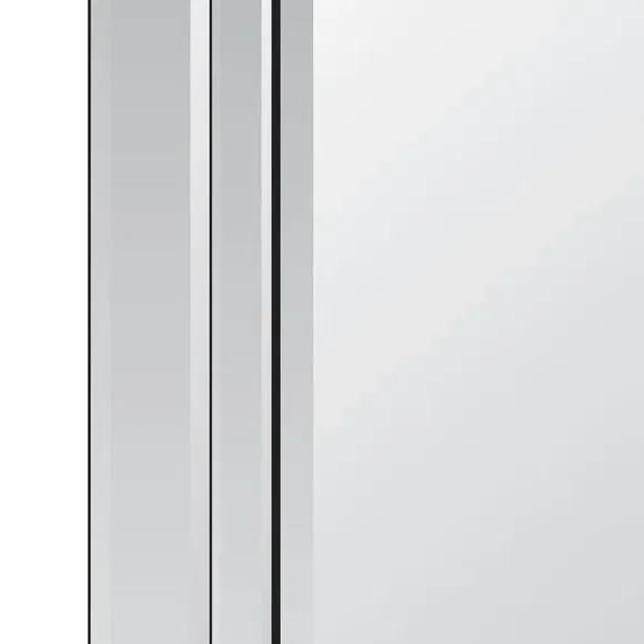 Rectangle Wall Mirror with Bevelled Edge - Glass